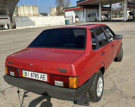 Красный ВАЗ 21099, объемом двигателя 1.3 л и пробегом 244 тыс. км за 1600 $, фото 7 на Automoto.ua