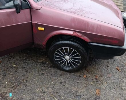 Красный ВАЗ 21099, объемом двигателя 1.5 л и пробегом 194 тыс. км за 1100 $, фото 2 на Automoto.ua