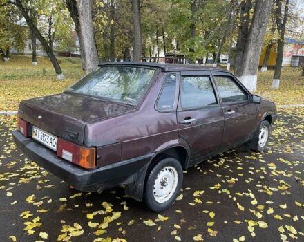 Червоний ВАЗ 21099, об'ємом двигуна 1 л та пробігом 350 тис. км за 600 $, фото 5 на Automoto.ua