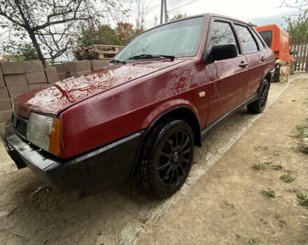 Красный ВАЗ 21099, объемом двигателя 1.6 л и пробегом 100 тыс. км за 850 $, фото 6 на Automoto.ua