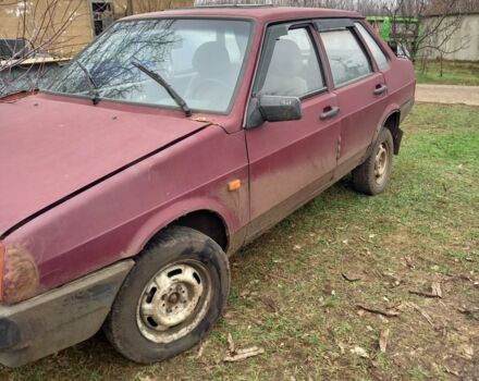 Красный ВАЗ 21099, объемом двигателя 1.5 л и пробегом 120 тыс. км за 355 $, фото 1 на Automoto.ua