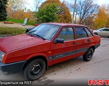 Красный ВАЗ 21099, объемом двигателя 1.5 л и пробегом 160 тыс. км за 900 $, фото 2 на Automoto.ua