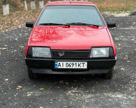 Красный ВАЗ 21099, объемом двигателя 1.5 л и пробегом 158 тыс. км за 1200 $, фото 1 на Automoto.ua