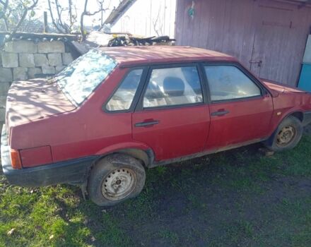 Червоний ВАЗ 21099, об'ємом двигуна 0 л та пробігом 34 тис. км за 471 $, фото 3 на Automoto.ua
