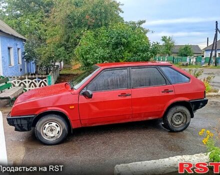 Красный ВАЗ 21099, объемом двигателя 1.5 л и пробегом 185 тыс. км за 700 $, фото 1 на Automoto.ua