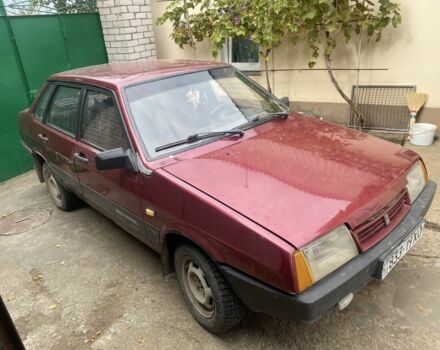 Красный ВАЗ 21099, объемом двигателя 1.5 л и пробегом 300 тыс. км за 1000 $, фото 3 на Automoto.ua