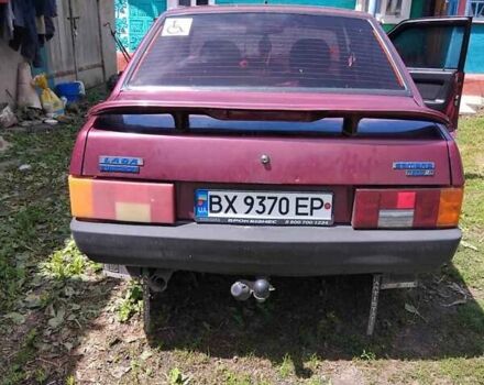Красный ВАЗ 21099, объемом двигателя 1.5 л и пробегом 120 тыс. км за 1700 $, фото 2 на Automoto.ua