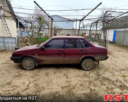Красный ВАЗ 21099, объемом двигателя 1.5 л и пробегом 0 тыс. км за 1000 $, фото 1 на Automoto.ua