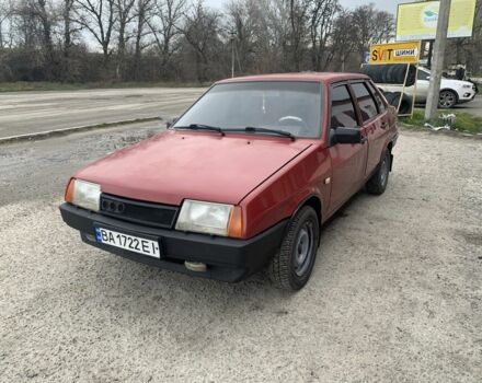 Красный ВАЗ 21099, объемом двигателя 1.5 л и пробегом 240 тыс. км за 1200 $, фото 3 на Automoto.ua