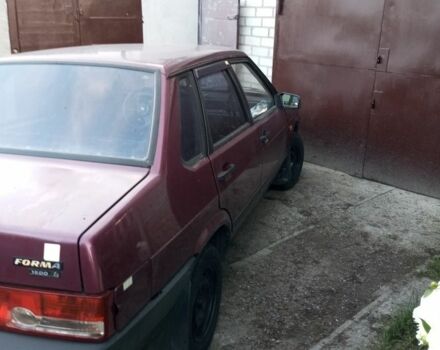 Красный ВАЗ 21099, объемом двигателя 1.5 л и пробегом 214 тыс. км за 1200 $, фото 7 на Automoto.ua