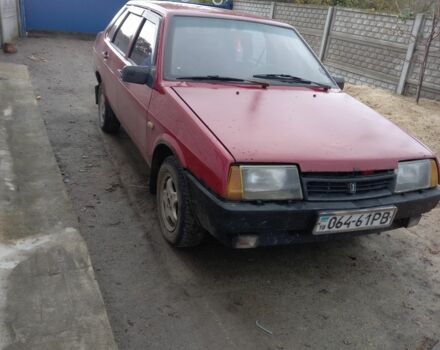Красный ВАЗ 21099, объемом двигателя 0 л и пробегом 1000 тыс. км за 898 $, фото 3 на Automoto.ua