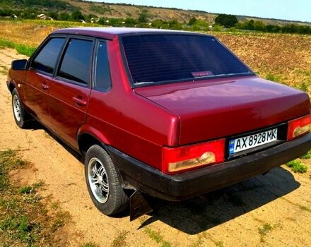 Красный ВАЗ 21099, объемом двигателя 1.5 л и пробегом 250 тыс. км за 1250 $, фото 8 на Automoto.ua