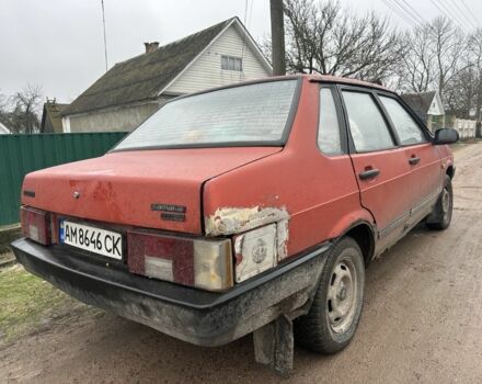 Червоний ВАЗ 21099, об'ємом двигуна 1.5 л та пробігом 3 тис. км за 356 $, фото 4 на Automoto.ua