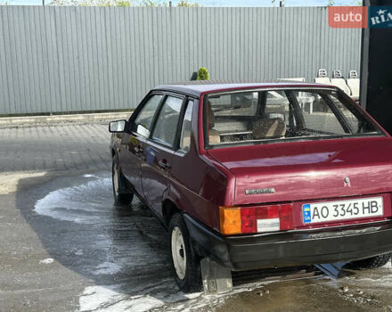 Красный ВАЗ 21099, объемом двигателя 1.5 л и пробегом 100 тыс. км за 1100 $, фото 6 на Automoto.ua