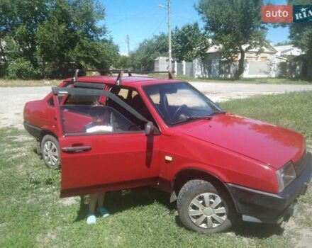 Красный ВАЗ 21099, объемом двигателя 1.5 л и пробегом 33 тыс. км за 1900 $, фото 11 на Automoto.ua