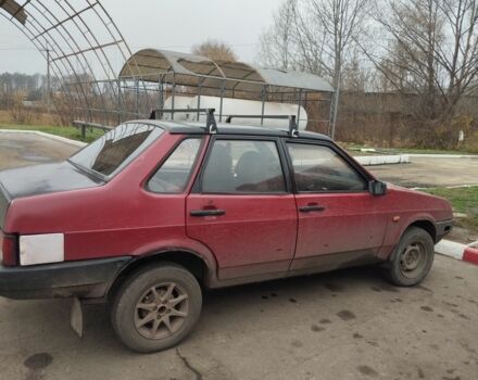 Красный ВАЗ 21099, объемом двигателя 1.5 л и пробегом 436 тыс. км за 1120 $, фото 2 на Automoto.ua