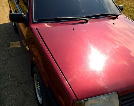 Красный ВАЗ 21099, объемом двигателя 1.5 л и пробегом 250 тыс. км за 1250 $, фото 3 на Automoto.ua