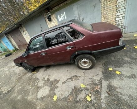 ВАЗ 21099 1996 в Софіївська Борщагівка на Automoto.ua Красный ВАЗ 21099, объемом двигателя 1.5 л и пробегом 250 тыс. км за 500 $, фото 4 на Automoto.ua