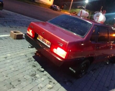 Красный ВАЗ 21099, объемом двигателя 1.5 л и пробегом 1 тыс. км за 750 $, фото 2 на Automoto.ua