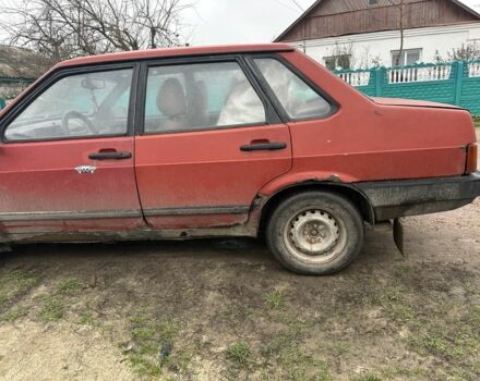 Червоний ВАЗ 21099, об'ємом двигуна 1.5 л та пробігом 3 тис. км за 356 $, фото 1 на Automoto.ua