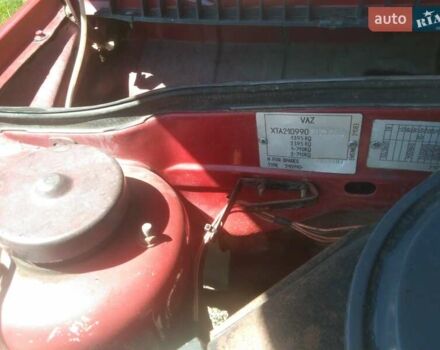 Красный ВАЗ 21099, объемом двигателя 1.5 л и пробегом 33 тыс. км за 1900 $, фото 7 на Automoto.ua