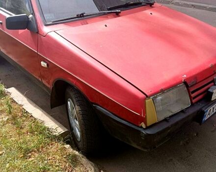 Червоний ВАЗ 21099, об'ємом двигуна 1.5 л та пробігом 215 тис. км за 750 $, фото 1 на Automoto.ua