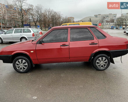 Красный ВАЗ 21099, объемом двигателя 0 л и пробегом 300 тыс. км за 1150 $, фото 1 на Automoto.ua