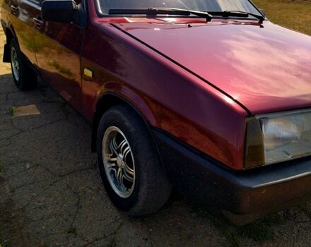 Красный ВАЗ 21099, объемом двигателя 1.5 л и пробегом 250 тыс. км за 1250 $, фото 6 на Automoto.ua