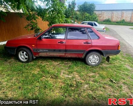 Красный ВАЗ 21099, объемом двигателя 1.5 л и пробегом 0 тыс. км за 1080 $, фото 4 на Automoto.ua