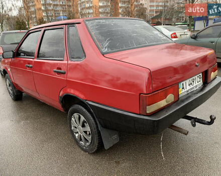 Красный ВАЗ 21099, объемом двигателя 0 л и пробегом 300 тыс. км за 1150 $, фото 3 на Automoto.ua