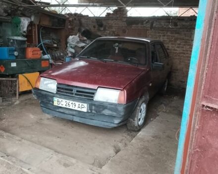 Красный ВАЗ 21099, объемом двигателя 1.5 л и пробегом 1 тыс. км за 750 $, фото 7 на Automoto.ua