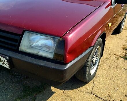 Красный ВАЗ 21099, объемом двигателя 1.5 л и пробегом 250 тыс. км за 1250 $, фото 5 на Automoto.ua