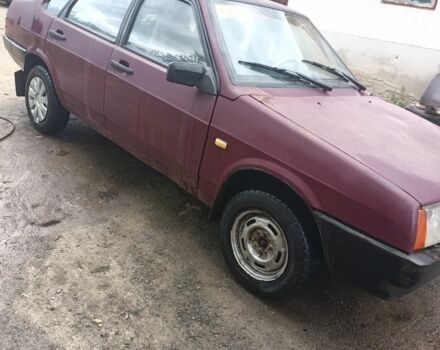 Червоний ВАЗ 21099, об'ємом двигуна 1.5 л та пробігом 230 тис. км за 420 $, фото 5 на Automoto.ua