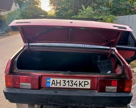 Красный ВАЗ 21099, объемом двигателя 1.5 л и пробегом 0 тыс. км за 450 $, фото 5 на Automoto.ua