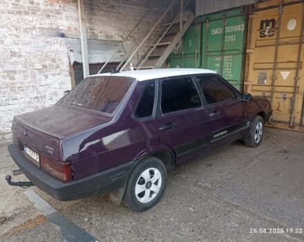 Красный ВАЗ 21099, объемом двигателя 1.6 л и пробегом 200 тыс. км за 971 $, фото 5 на Automoto.ua