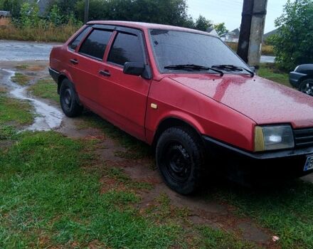 Красный ВАЗ 21099, объемом двигателя 1.5 л и пробегом 100 тыс. км за 1150 $, фото 7 на Automoto.ua