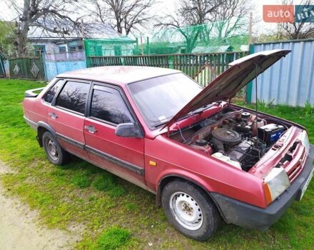 Червоний ВАЗ 21099, об'ємом двигуна 1.5 л та пробігом 217 тис. км за 1750 $, фото 7 на Automoto.ua