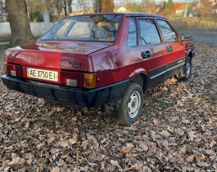 Красный ВАЗ 21099, объемом двигателя 1.5 л и пробегом 94 тыс. км за 1100 $, фото 1 на Automoto.ua