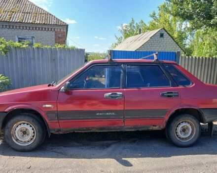 Красный ВАЗ 21099, объемом двигателя 0 л и пробегом 3 тыс. км за 534 $, фото 3 на Automoto.ua