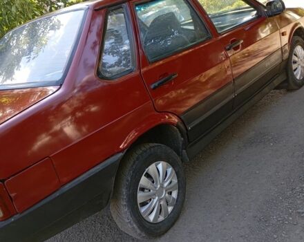 Красный ВАЗ 21099, объемом двигателя 1.5 л и пробегом 2 тыс. км за 1000 $, фото 4 на Automoto.ua