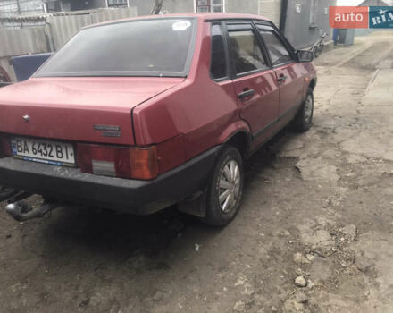 Красный ВАЗ 21099, объемом двигателя 1.5 л и пробегом 300 тыс. км за 1200 $, фото 3 на Automoto.ua