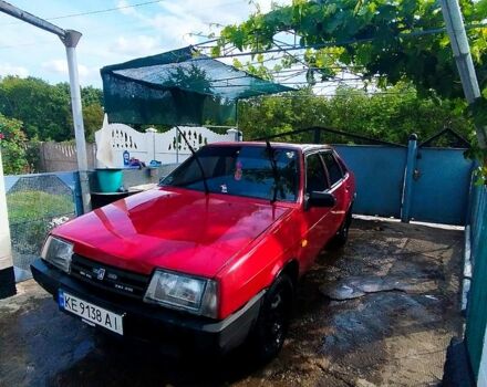 Красный ВАЗ 21099, объемом двигателя 1.5 л и пробегом 72 тыс. км за 1499 $, фото 12 на Automoto.ua