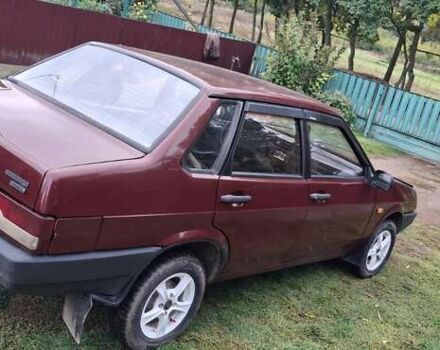Червоний ВАЗ 21099, об'ємом двигуна 1.5 л та пробігом 60 тис. км за 1700 $, фото 2 на Automoto.ua