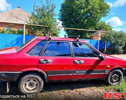 Красный ВАЗ 21099, объемом двигателя 1.5 л и пробегом 0 тыс. км за 450 $, фото 1 на Automoto.ua