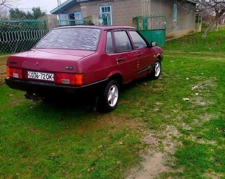 Красный ВАЗ 21099, объемом двигателя 1.5 л и пробегом 100 тыс. км за 650 $, фото 3 на Automoto.ua
