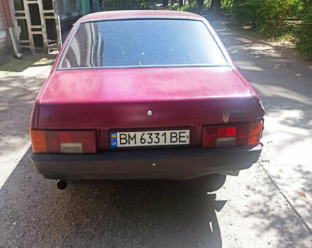 Красный ВАЗ 21099, объемом двигателя 1.5 л и пробегом 312 тыс. км за 1100 $, фото 1 на Automoto.ua