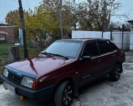 Красный ВАЗ 21099, объемом двигателя 1 л и пробегом 9 тыс. км за 1250 $, фото 10 на Automoto.ua