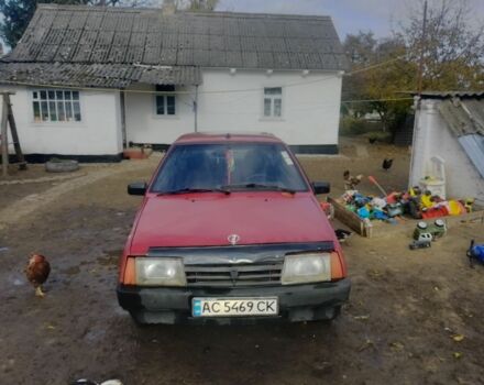 Красный ВАЗ 21099, объемом двигателя 1.5 л и пробегом 320 тыс. км за 600 $, фото 2 на Automoto.ua