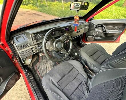 Красный ВАЗ 21099, объемом двигателя 1.5 л и пробегом 77 тыс. км за 1500 $, фото 3 на Automoto.ua