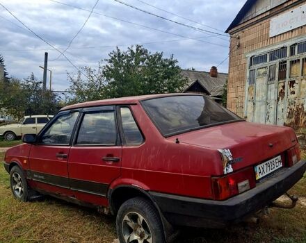 Красный ВАЗ 21099, объемом двигателя 1.5 л и пробегом 0 тыс. км за 500 $, фото 1 на Automoto.ua